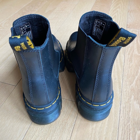 Dr Marten Audrick Nappa Leather Platform Chelsea Boots - Picture 3 of 7